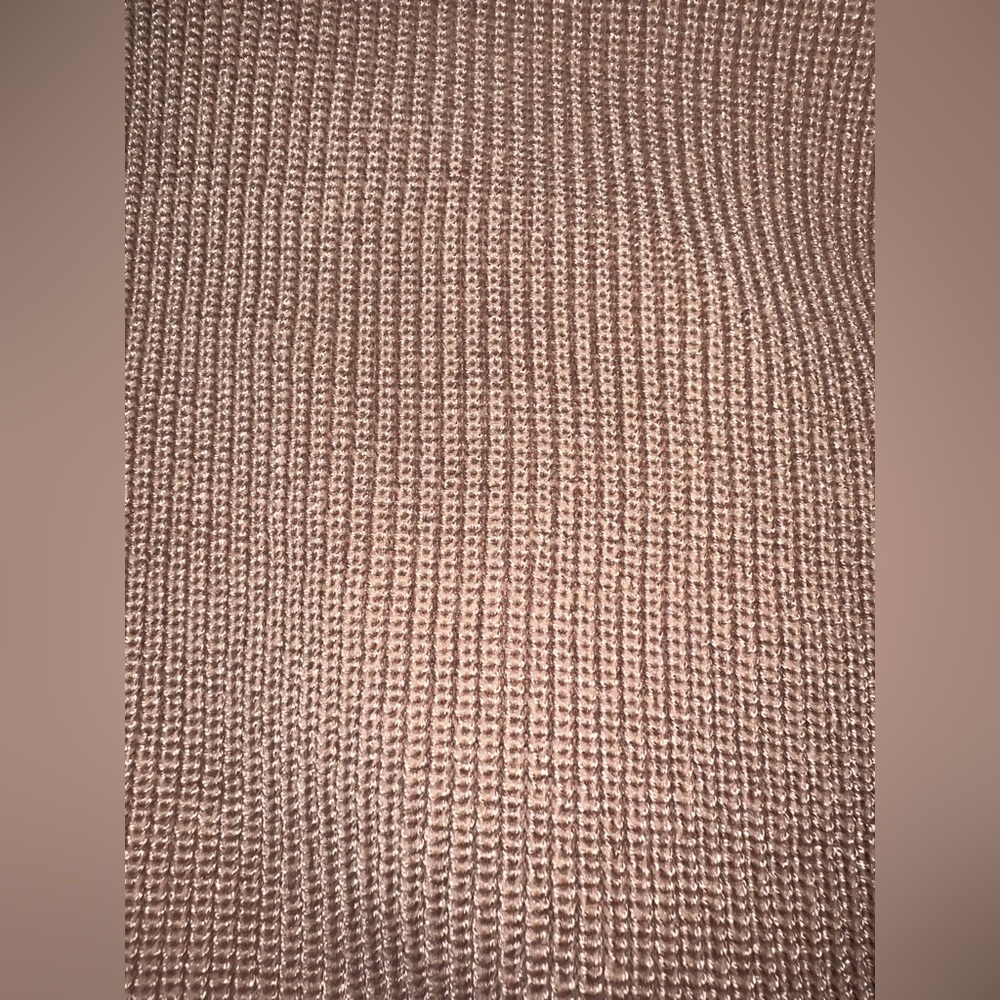 ⭐️Host Pick⭐️ Princess Polly Love More Knit Top Nude Cropped V-Neck NWT - Picture 7 of 9